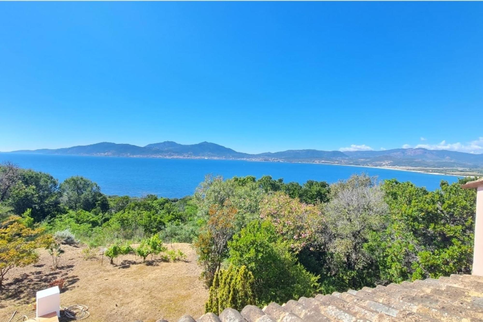 Вилла Magnificent House With Sea View In Ajaccio Портисьо Экстерьер фото